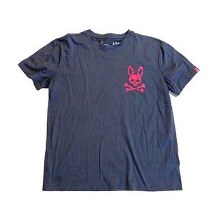 psycho bunny flannel gray color size M authentic genuine -from the cotton brand